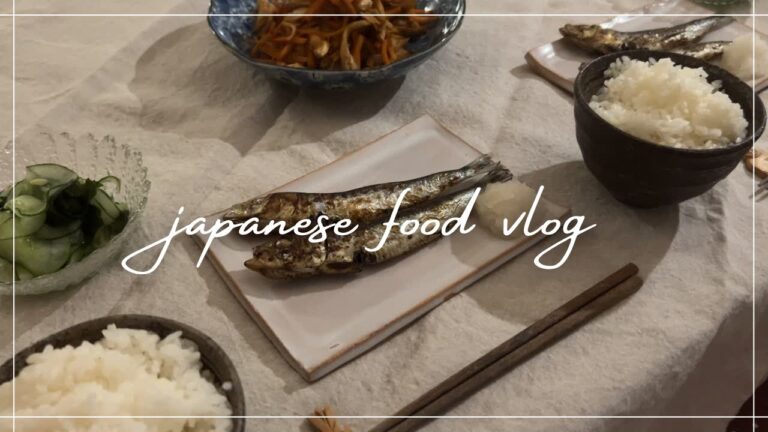 とある夏の日🏖｜2人暮らし夫婦の2日分の夕飯作り｜和食｜四毒抜き