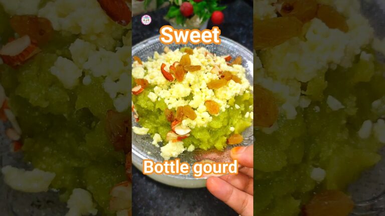 Sweat Bottle Gourd Recipe in English#shorts #youtubeshorts #recipe