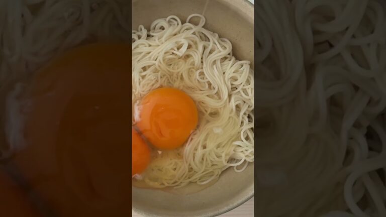 夏の超簡単スタミナ麺！牛皿そうめん　 #家飲み #shorts #shortvideo #そうめん #そうめんレシピ #そうめんアレンジ #牛皿 #アレンジレシピ
