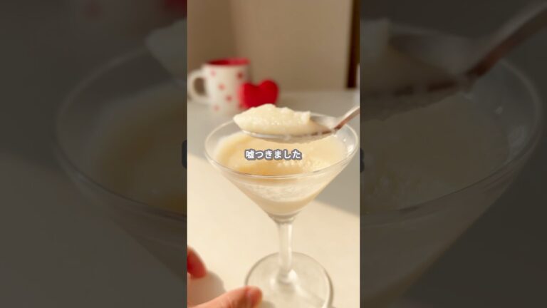 【簡単スイーツ】マシュマロムース(失敗編) #shorts