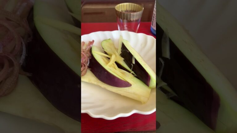 水ナスを鰹出汁で浅漬けに #おつまみレシピ #なす #一人飲み #おうち飲み #おつまみレシピ