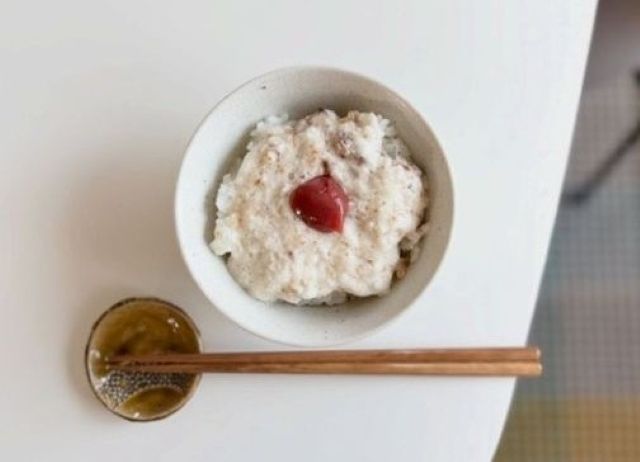 とろろ＆梅トッピングごはん