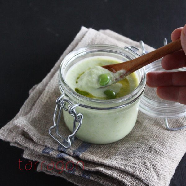 枝豆の冷たいポタージュ