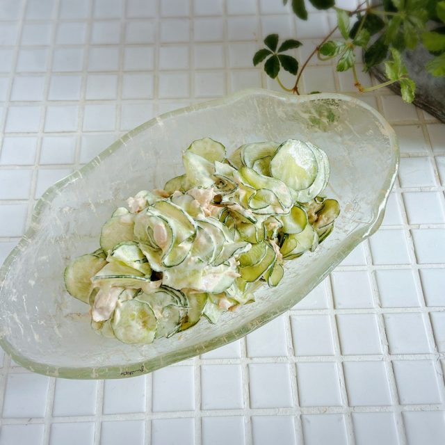 きゅうりのツナマヨ和え