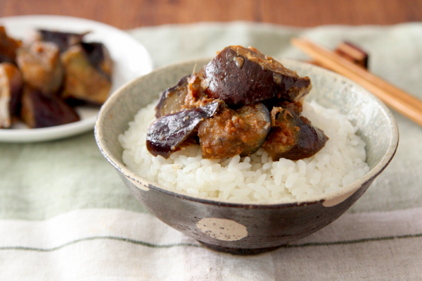 なす味噌バター