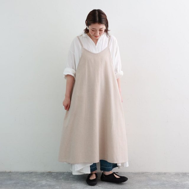 ワンピみたいな キャミソールエプロン