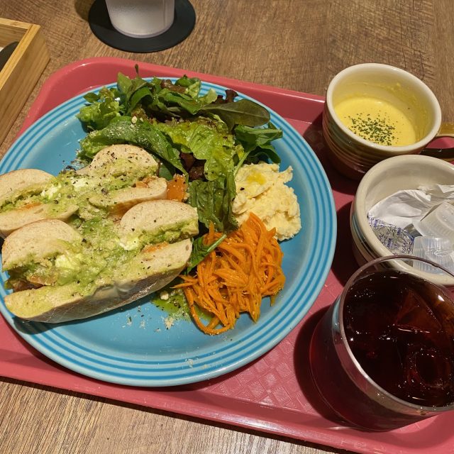 ベーグルサンド