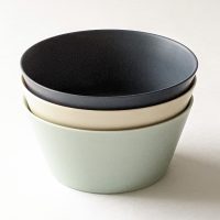 KANEAKI SAKAI POTTERY / 美濃焼 / flat bowl 12cm【蔵出し品・訳あり】