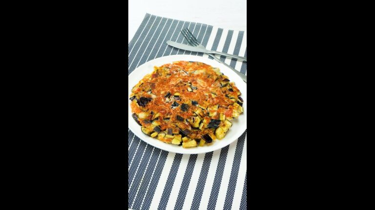 【ただ、なすとチーズを焼くだけ♡】「ケタ違いにウマい！」「迷ったらコレ！」簡単なす料理のレシピ Collaboration With DAIGOも台所 / Eggplant Pancakes