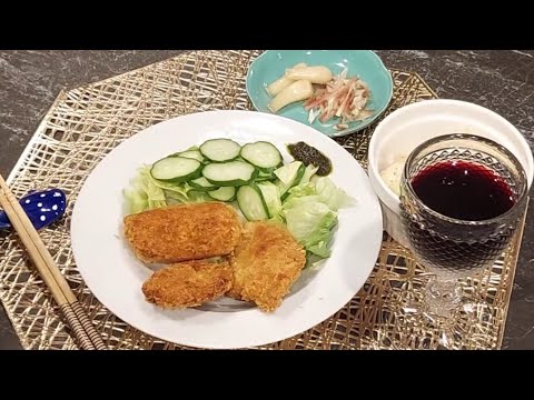 祝日の食事／冷やしうどん／ミルフィーユカツ／敬老の日のプレゼント