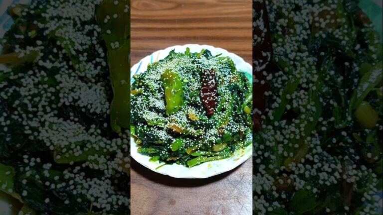 ponka saag posto #shorts