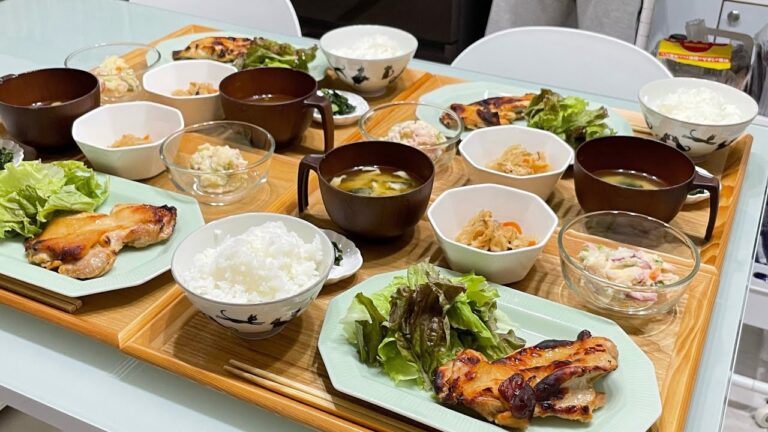 9月18日✰チーズスフレ焼いたりごはん作り!!!鶏もも肉の味噌漬けとか♩♩♩材料・分量は概要欄に書いてます📝