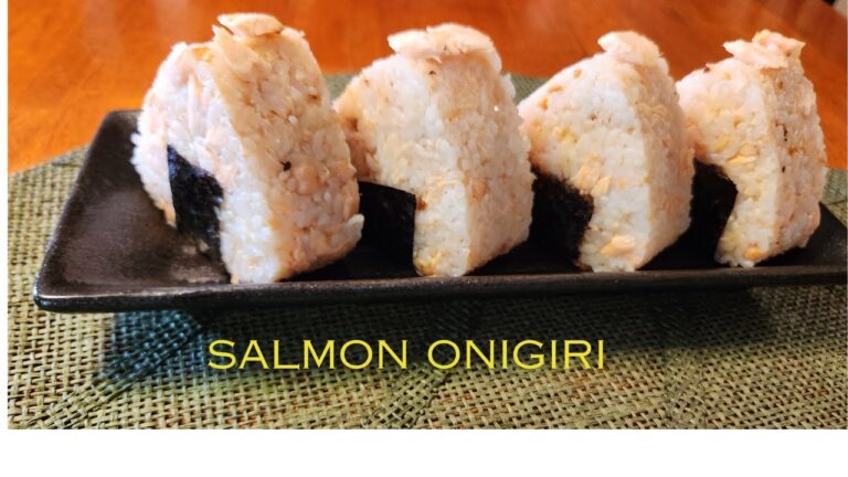 HOW TO MAKEJAPANESE SALMON NIGIRI