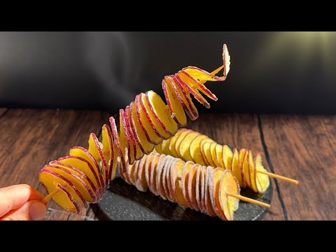 【貴重体験】掘りたてのお芋で作ったトルネードポテトとガレット最高やった！