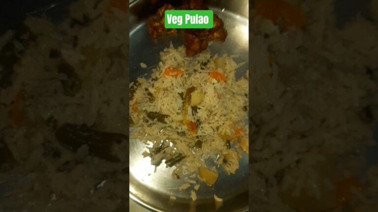 09/24 - Vegetable Pulao Recipe.. Panalama for Lunch Box Series Quick uh..
