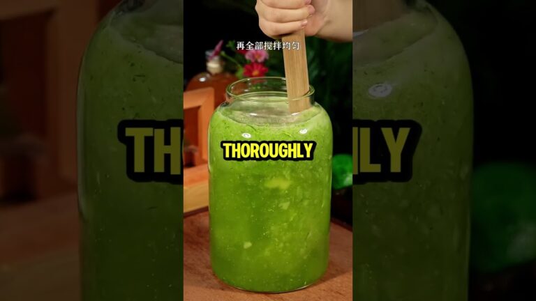 ヘルシーなキュウリのフルーツワイン🍹爽やかな夏のドリンク！