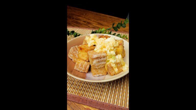 【揚げないかららくちん!】サクふわ厚揚げとタルタルソースの相性抜群!玉ねぎの食感が楽しい!タルタル厚揚げ / Atsuage with Tartar Sauce 【揚げないかららくちん!】サクふわ厚揚げとタルタルソースの相性抜群!玉ねぎの食感が楽しい!タルタル厚揚げ / Atsuage with Tartar Sauce