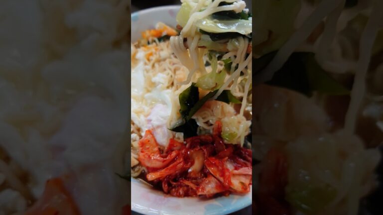 袋麺チャルメラ〜キムチラーメン…！(=^・^=)