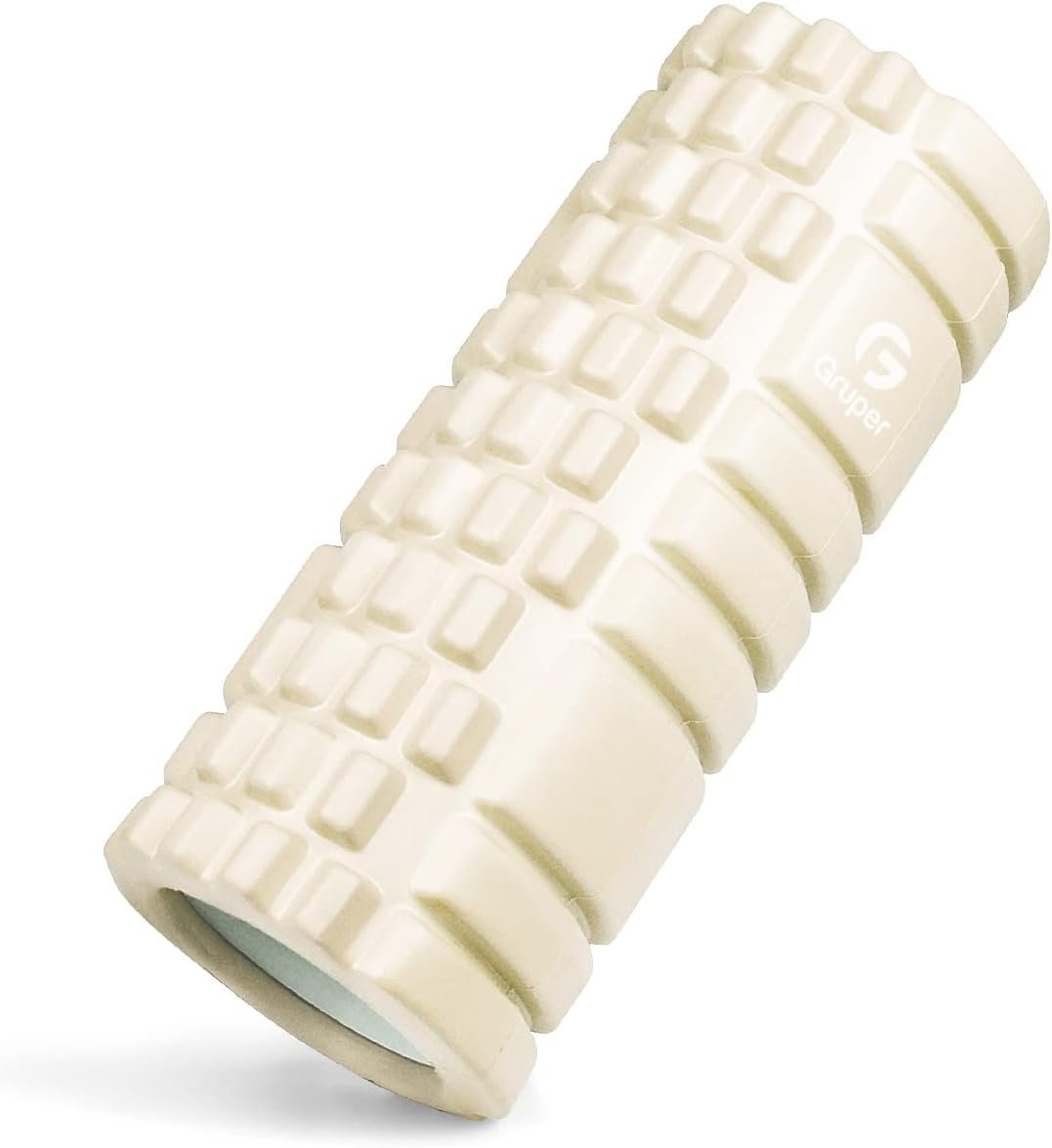 Gruper フォームローラー 筋膜リリース グリッドフォームローラー