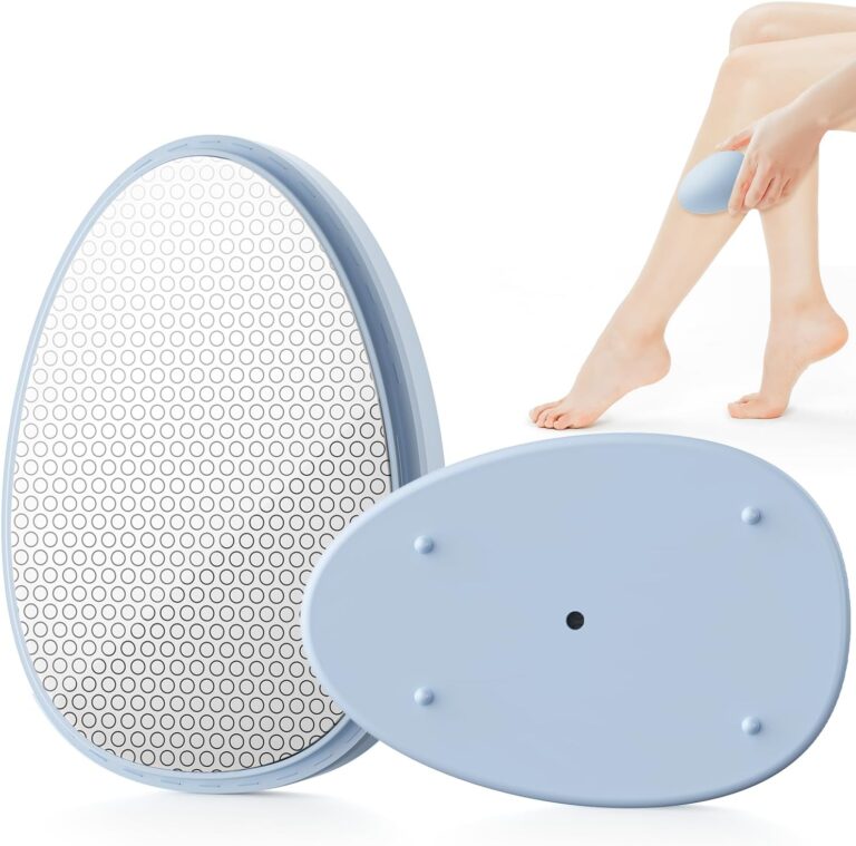 こするだけでムダ毛と角質オフ！忙しい朝も使える「無痛ナノガラス脱毛器」