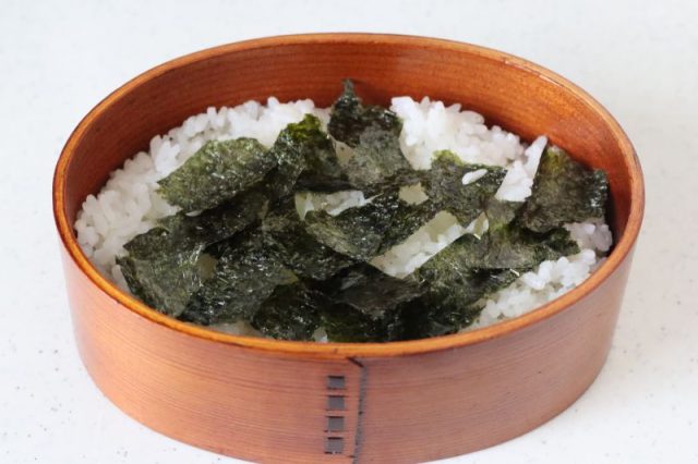 2品弁当の詰め方プロセス