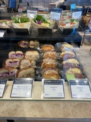 カフェのサンドイッチ