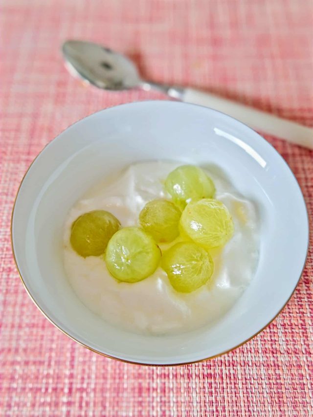 ぶどうヨーグルト