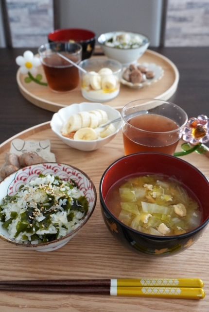 和食の朝ごはん