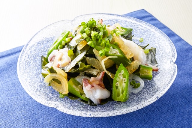 腸活に効果のある海藻サラダ