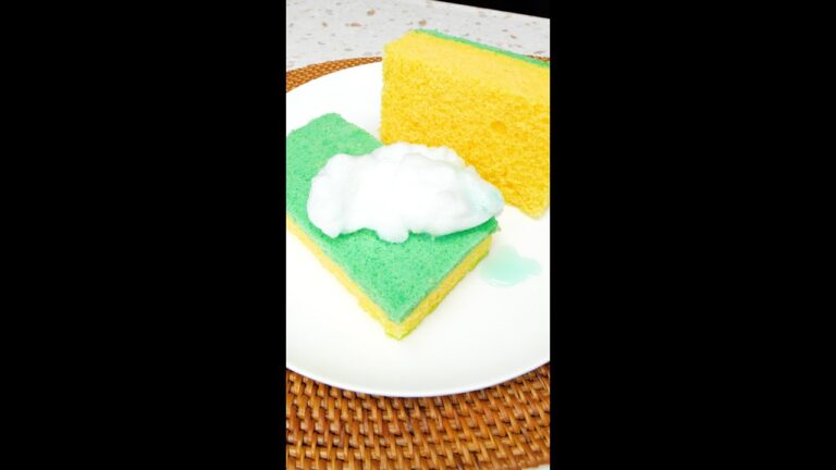 【本物そっくり！】ちゃんと食べられる「スポンジ」スポンジケーキでみんなを驚かせよう！ / Edible Dish Sponge Cake