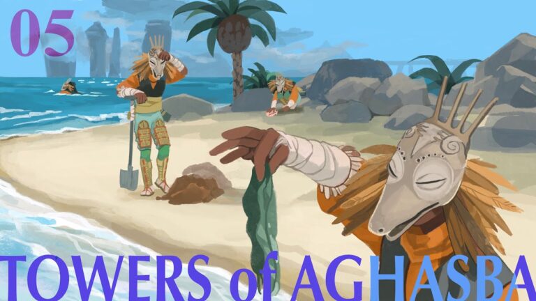 05 粘土と海藻を探して海岸をさまよう日【Towers of Aghasba / PS5版】