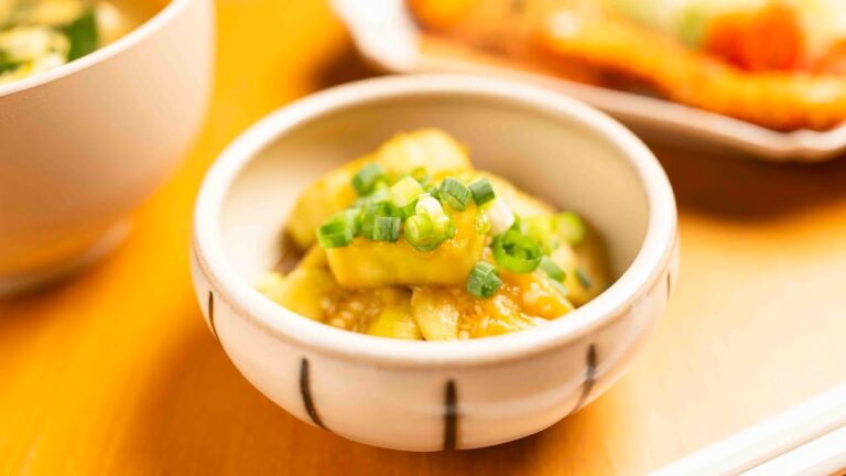 【なす簡単レシピ】たった10分！後片付けのストレスがスルッと消える♪チンして和えるだけ。