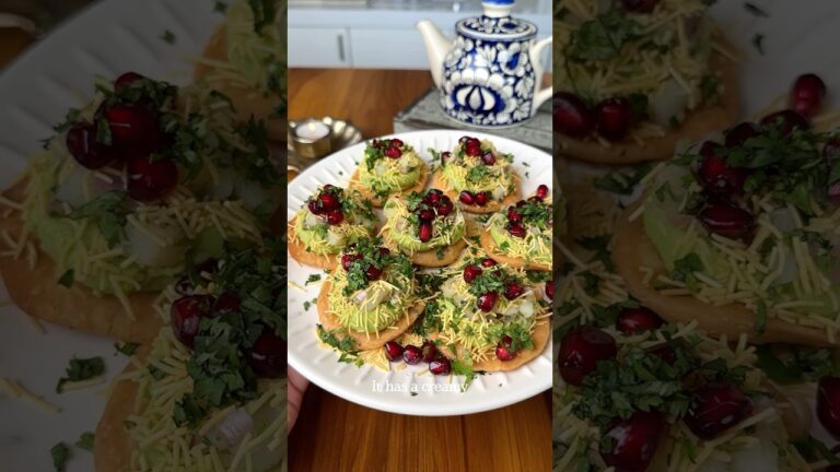 Avocado Papdi Chaat Avocado Papdi Chaat