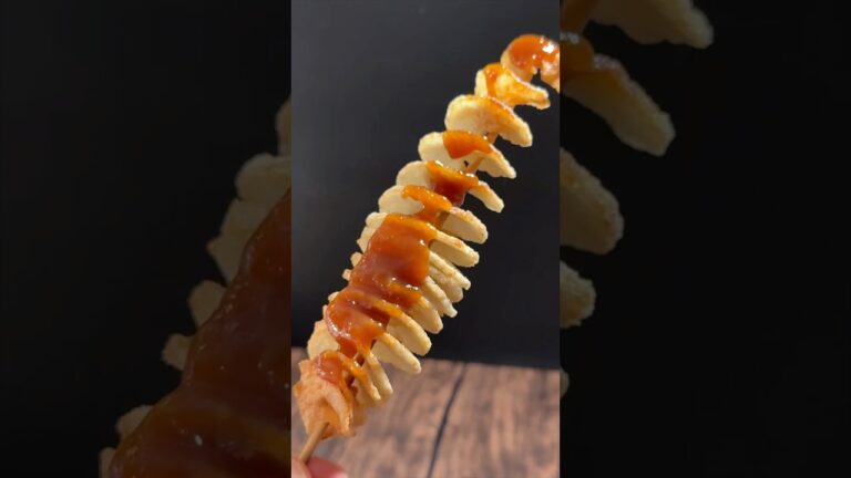 【ポテト好きにみてほしい🥔】いろんなトルネードポテト作ってみた#shorts