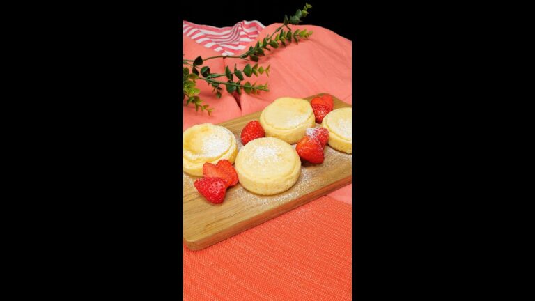 【一口でとろ〜り!】型がなくても大丈夫!セルクルで作る本格ミニチーズケーキ / Mini Cheesecake 【一口でとろ〜り!】型がなくても大丈夫!セルクルで作る本格ミニチーズケーキ / Mini Cheesecake