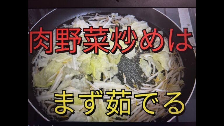 料理初心者でも簡単に美味しく作れる肉野菜炒め 料理初心者でも簡単に美味しく作れる肉野菜炒め