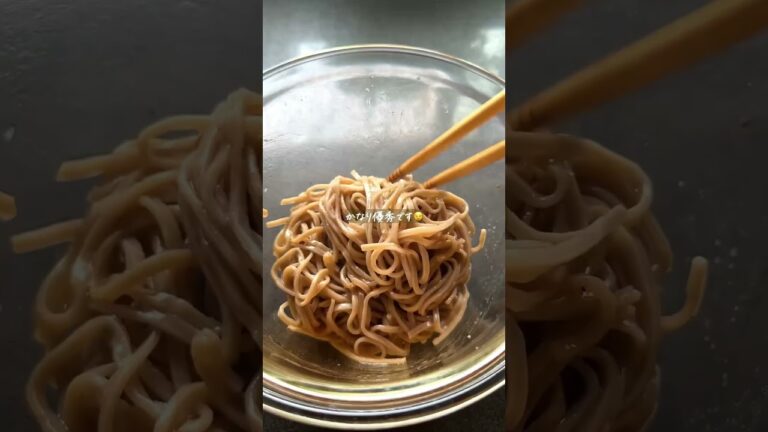10分で完成♪【冷やし納豆蕎麦】 #レシピ 10分で完成♪【冷やし納豆蕎麦】 #レシピ
