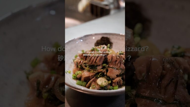 砂肝で週末の爆速おつまみ作り