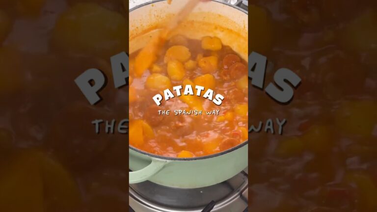 あなたの新しいお気に入りのポテトシチュー🥔🇪🇸