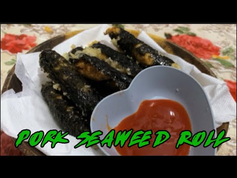 PORK SEAWEED ROLL 😍
