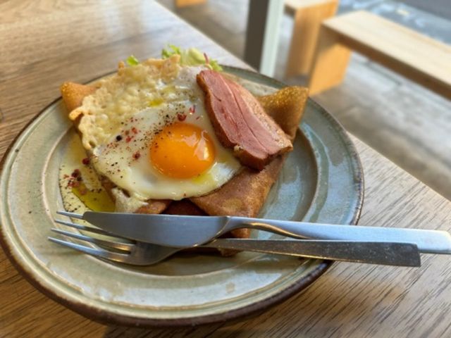 米粉のクレープ