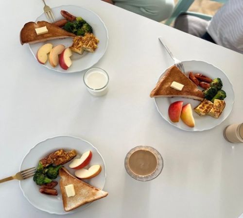 3人分のワンプレート朝ごはん