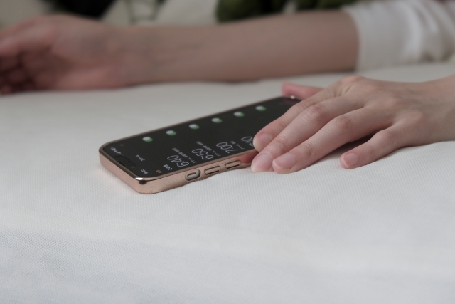 スマホのアラーム