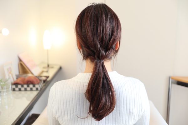 「こだわり風」ヘアアレンジ
