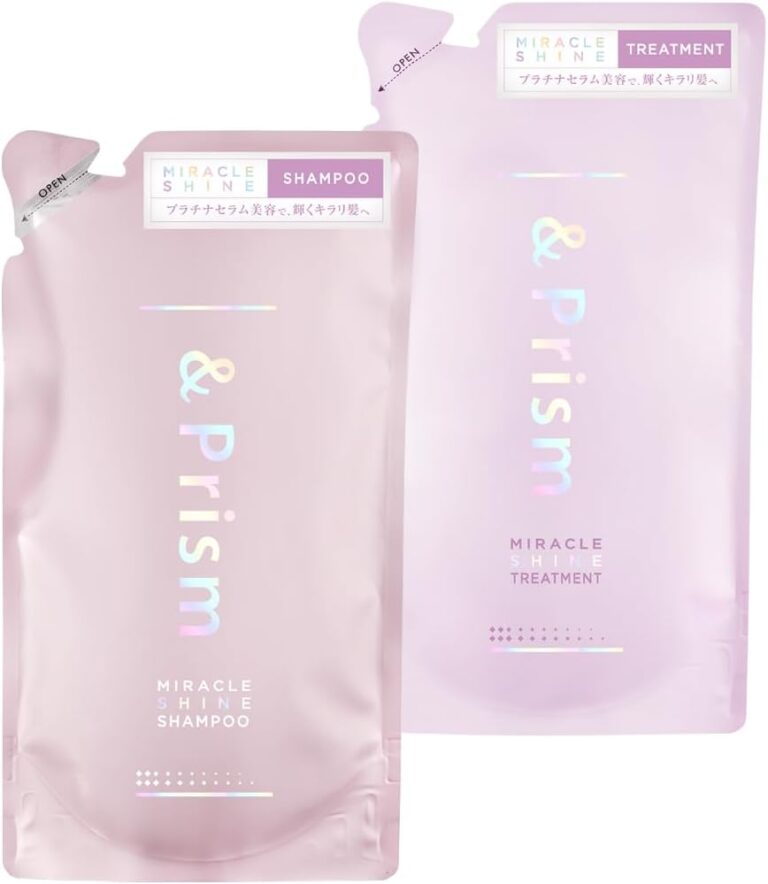 ＆Prism（アンドプリズム）ミラクルシャイン シャンプー・ヘアトリートメント つめかえセット
