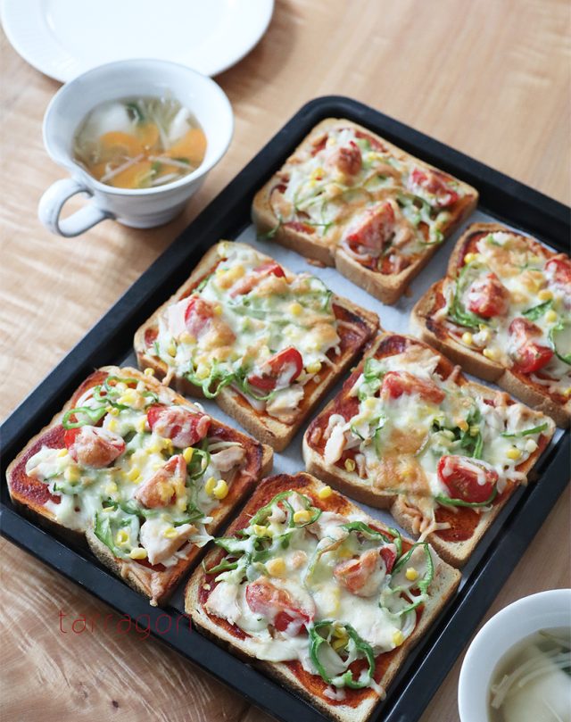 簡単ピザトースト