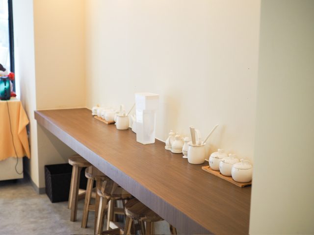 大門駅 豆早点 店内