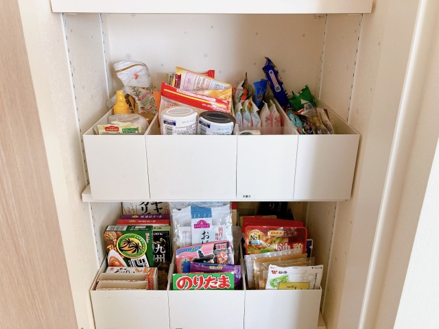 食品収納エリア