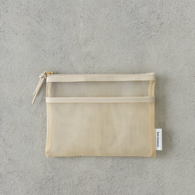 通気性のいい 軽量メッシュ ハンカチポーチ