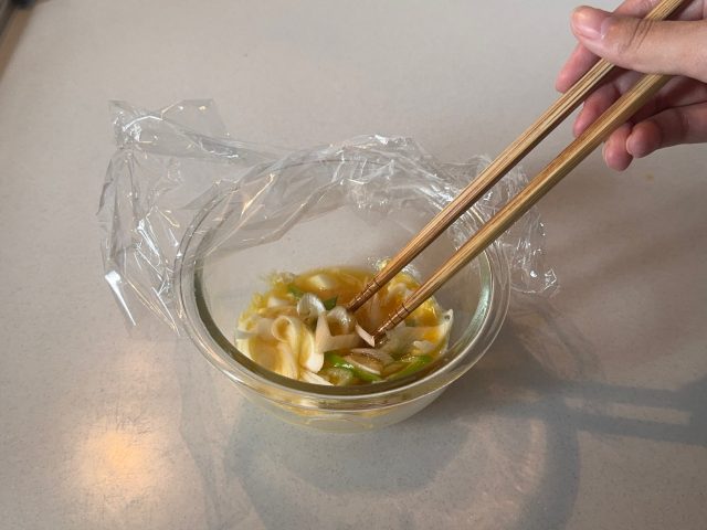 長ネギ、卵